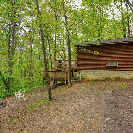 Blue Rose Cabins - Pine Ridge Cabin Logan Exterior foto